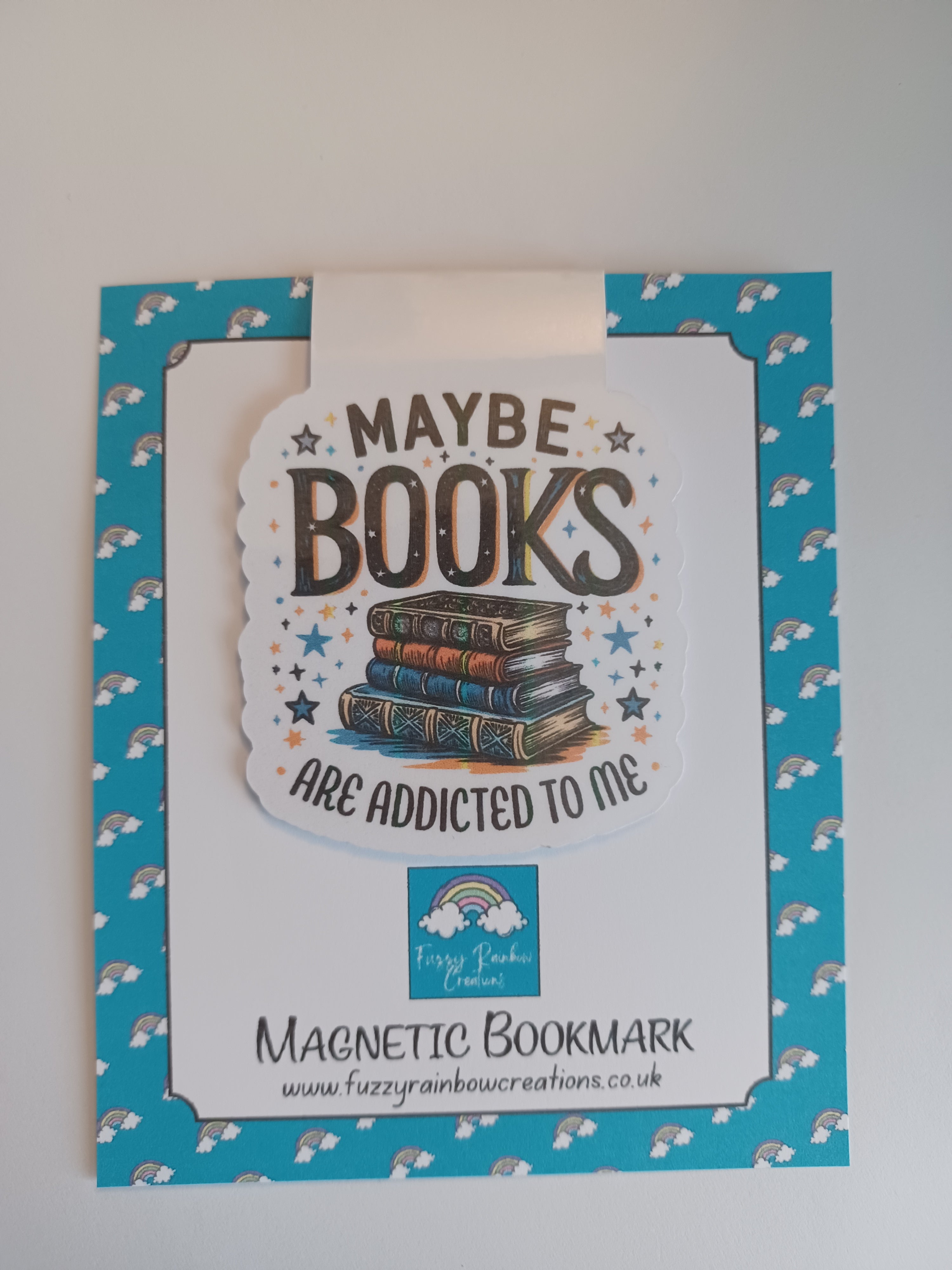 Book Addiction Magnetic Bookmark